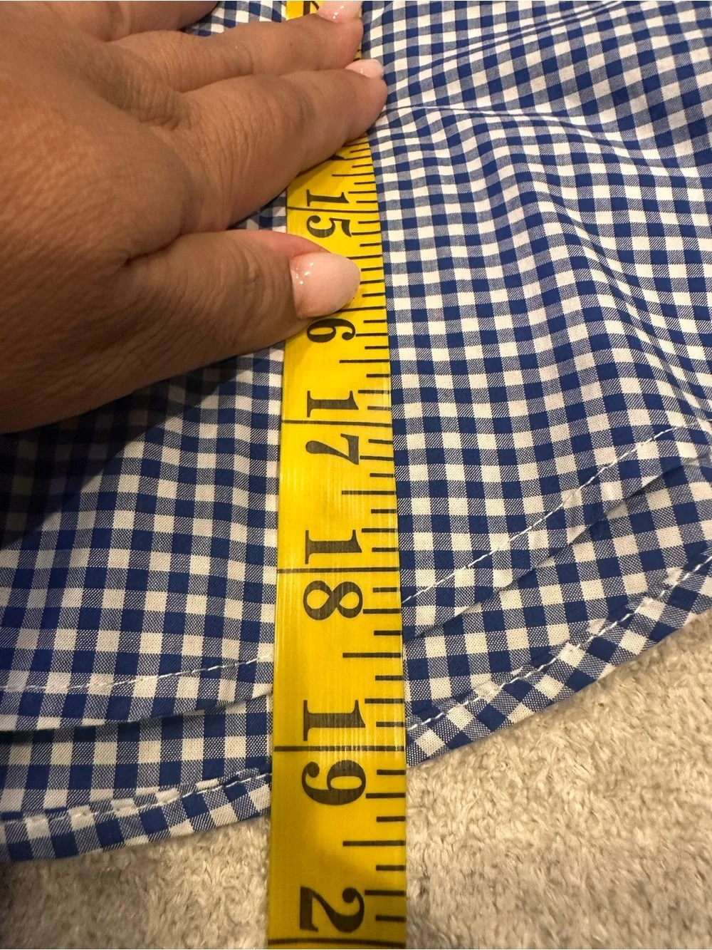 Polo by Ralph Lauren Blue Gingham Button-Down Shirt